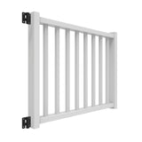 Freedom Camden 48-in L x 36-in H White Composite Deck Railing Gate (Assembly Required)