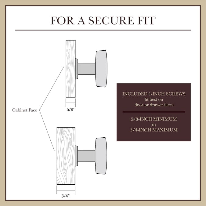 allen + roth Alaric (128Mm) Center to Center Satin Nickel Arch Handle Drawer Pull