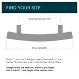 Origin21 Origin 21 Zoey 5-1/16-in (128mm) Center to Center Navy Square Handle Drawer Pull