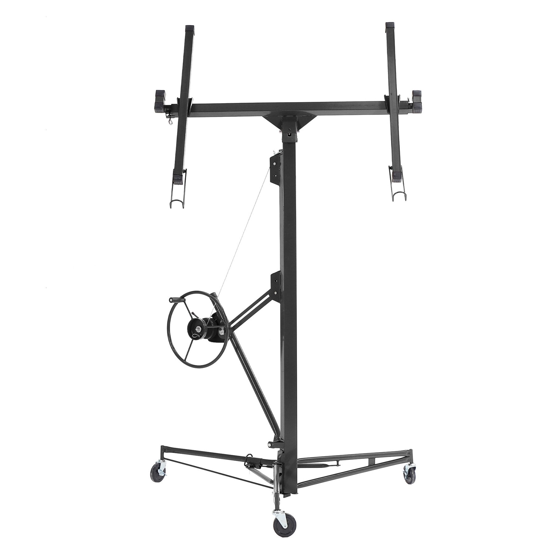 A single green leaf against a white background.