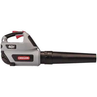 Oregon 131 MPH 507 CFM 40-Volt Lithium-Ion Cordless Handheld Leaf Blower with 4.0Ah Battery and Charger