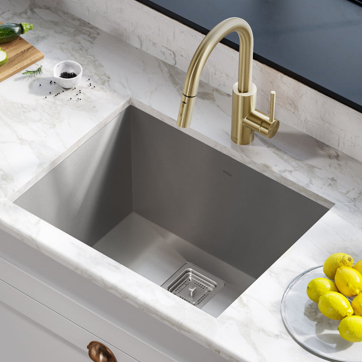Kraus Stainless Steel Undermount Laundry Sink 18.5" x 24"
