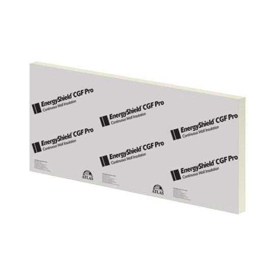Atlas EnergyShield CGF Pro Continuous Wall Insulation, 1/2 in. x 4 ft ...
