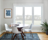 Pella 150 Series Replacement 29-1/2-in x 61-1/2-in White Vinyl Low-E Argon Double-Hung Window, Full Screen Included