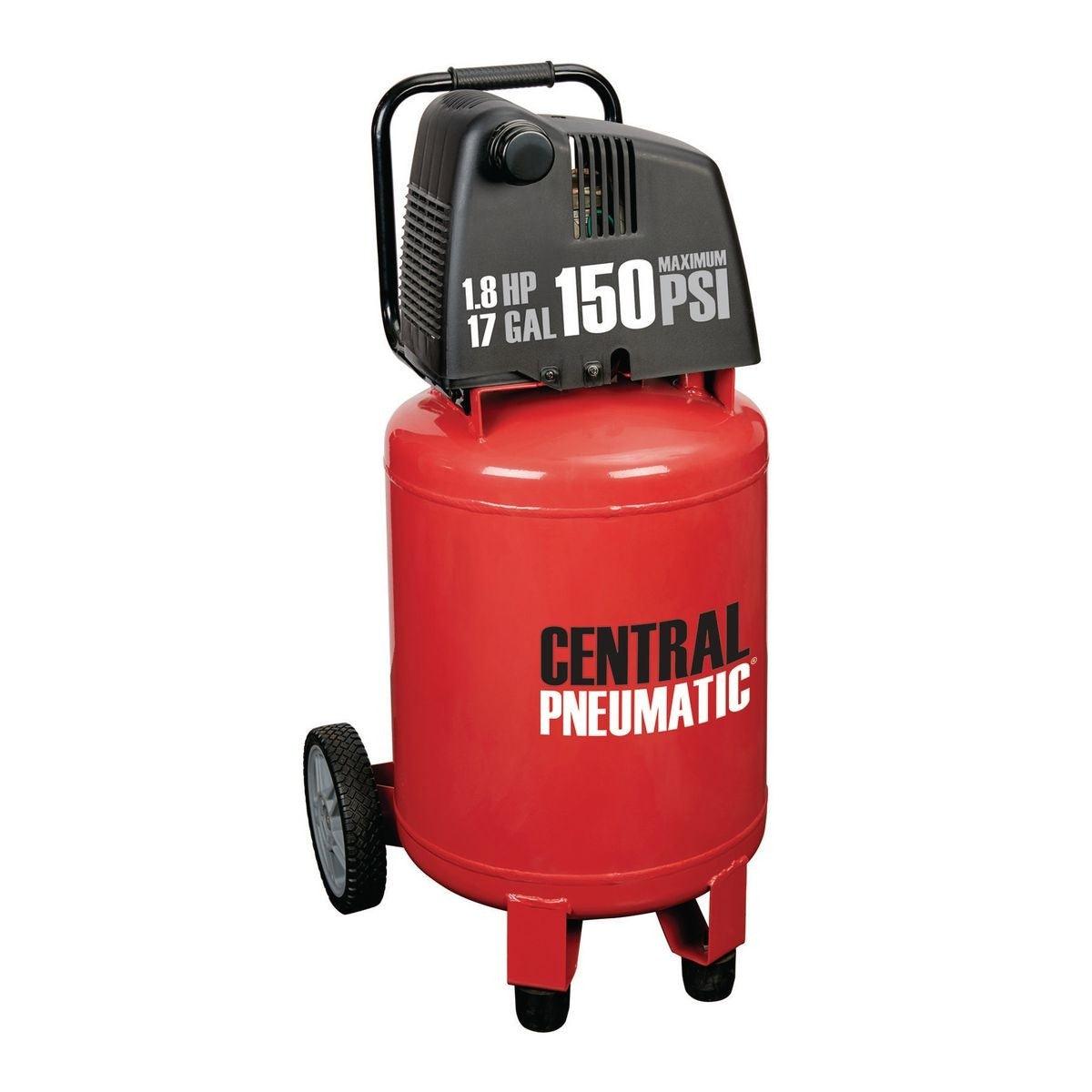 17 gallon 1.8 HP 150 PSI Oil-Free Air Compressor – Super Arbor