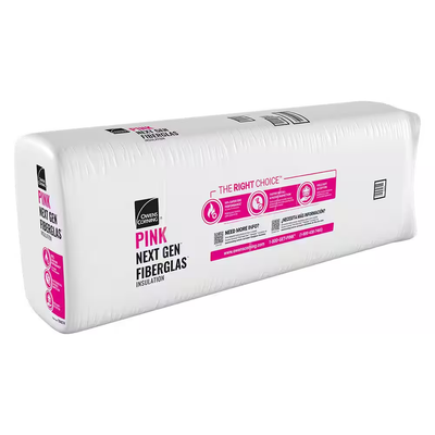 Owens Corning R-38 Unfaced Fiberglass Insulation Batts 12.5 in. x 19.25 in. x 48 in.