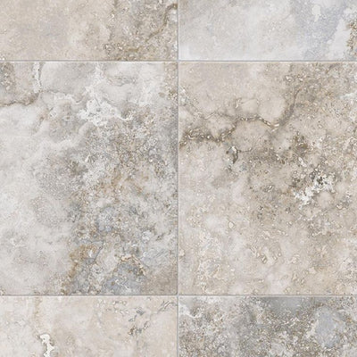 IVC Kara Light Grey Residential Vinyl Sheet, Sold by 13.2 ft. Wide x Custom Length