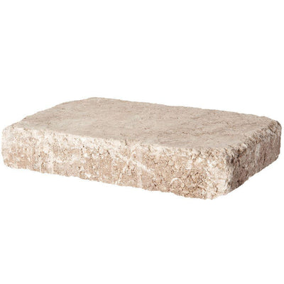 RumbleStone Rec 10.5 in. x 7 in. x 1.75 in. Cafe Concrete Paver (192 Pcs. / 98 Sq. ft. / Pallet) - Super Arbor