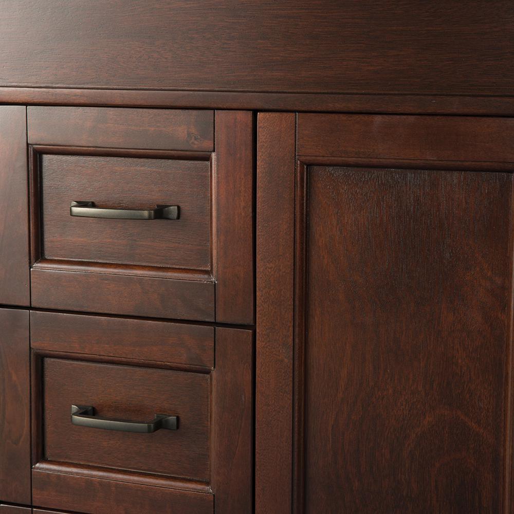 Ashburn 36 in. W Bath Vanity Cabinet Only in Mahogany - Super Arbor