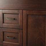 Ashburn 36 in. W Bath Vanity Cabinet Only in Mahogany - Super Arbor