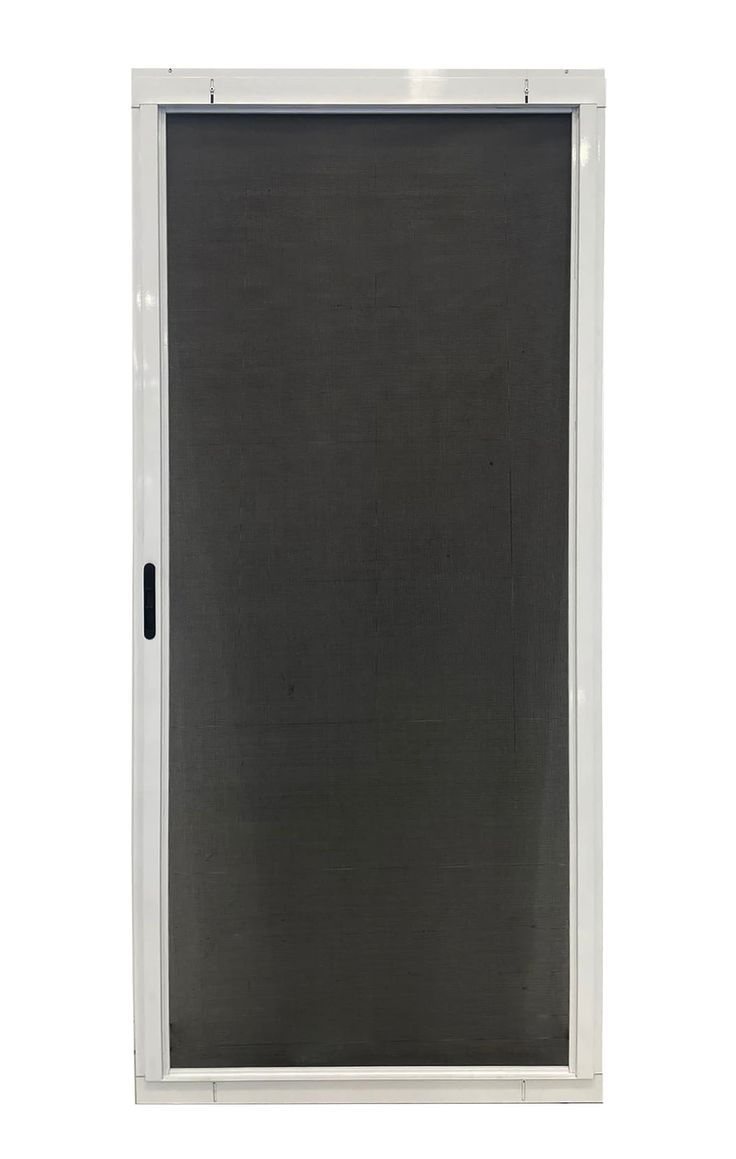 RELIABILT 48-in x 80-in White Aluminum Sliding Patio Screen Door