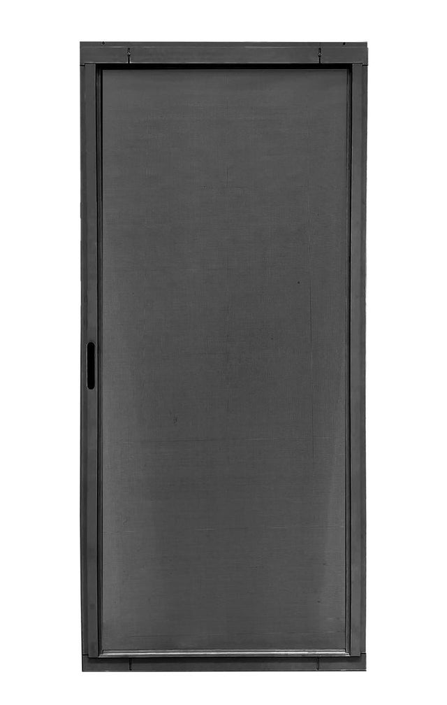 RELIABILT 48-in x 80-in Bronze Aluminum Sliding Patio Screen Door