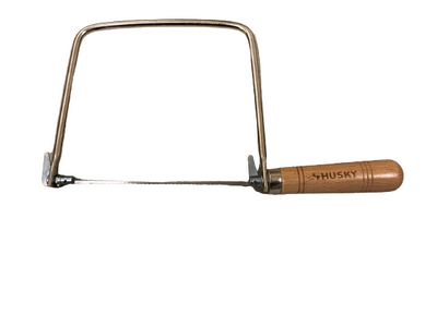 6 in. Coping Saw with Wood Handle