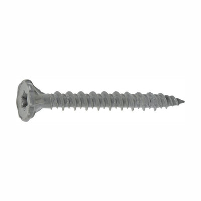 #9 x 1-1/4 in. Serrated Flat Head Star Drive Cement Board Screws (750-Pack)