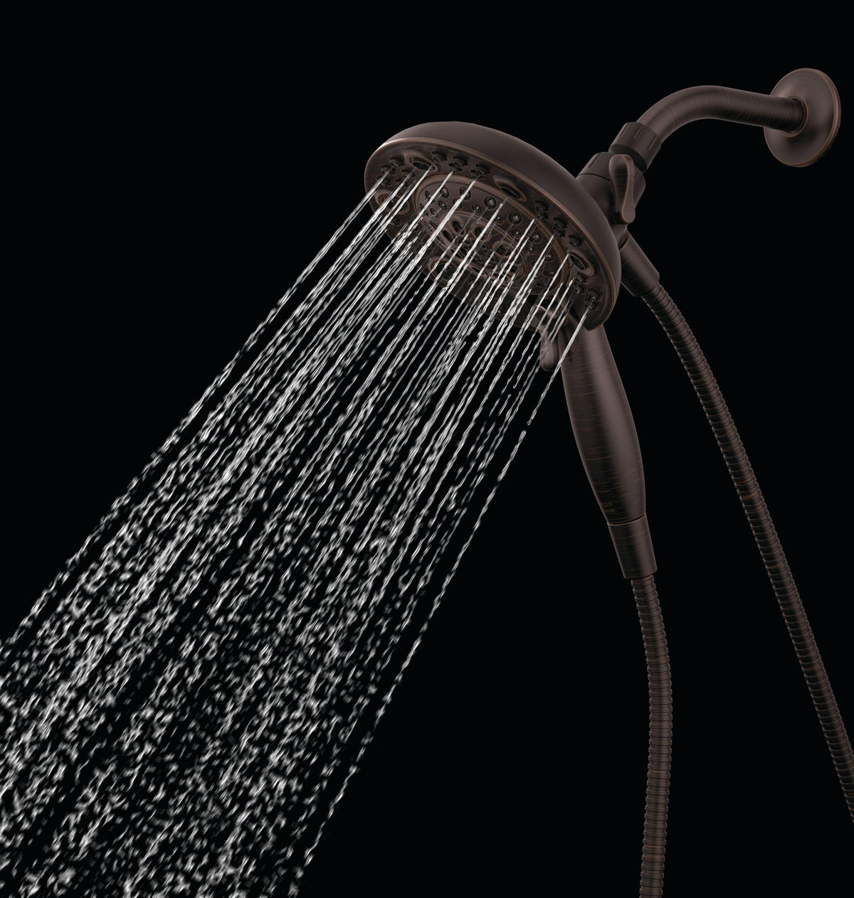 Delta Universal Showering Components Venetian Bronze 5-Spray Dual Shower Head, 1.75 GPM (6.6 LPM)