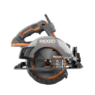 18-Volt OCTANE Cordless Brushless 7-1/4 in. Circular Saw with OCTANE Lithium-Ion 9 Ah Battery (Charger Not Included)