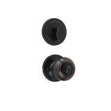 1.5 in. Oil-Rubbed Bronze Classic Knob Door Lock Home Security Kit - Super Arbor