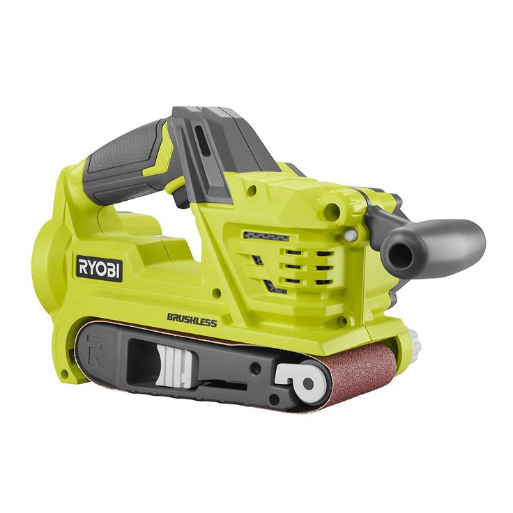 18-Volt ONE+ Cordless Brushless 3 in. x 18 in. Belt Sander (Tool Only) with Dust Bag and 80-Grit Sanding Belt