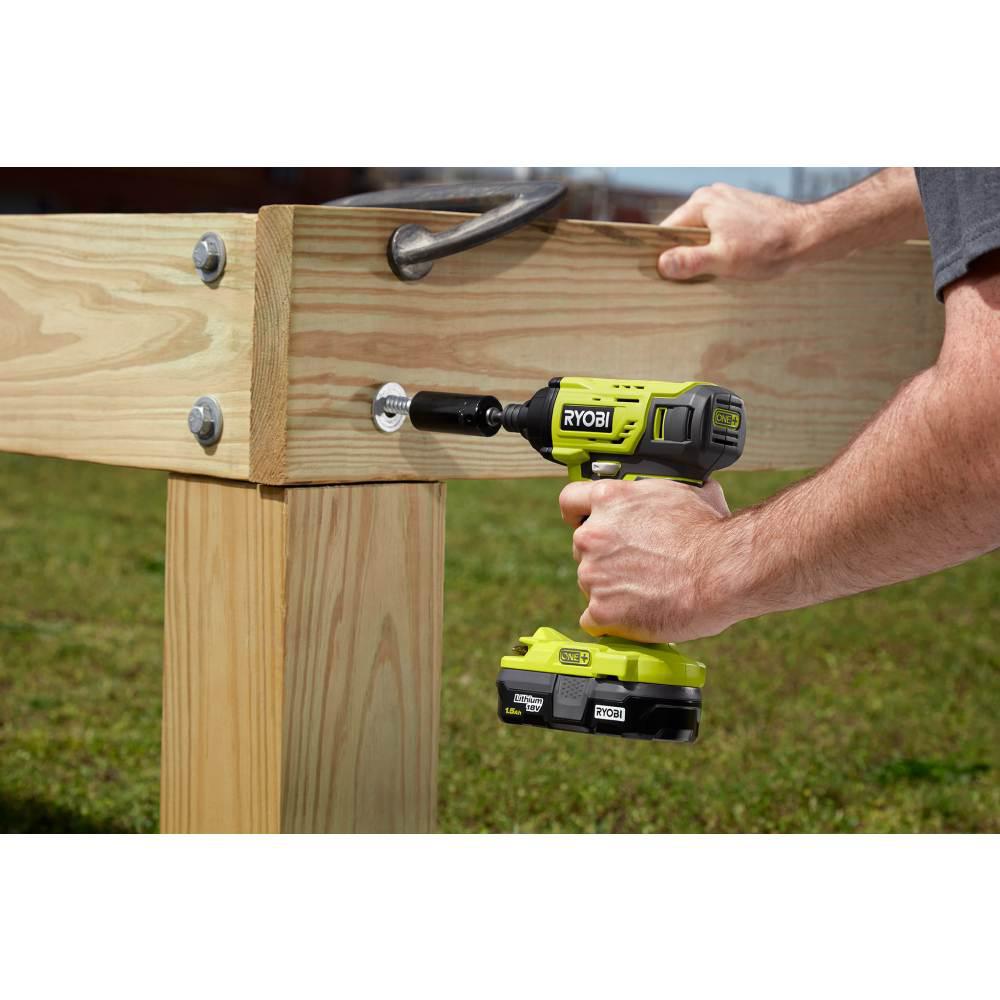 18-Volt ONE+ Lithium-Ion Cordless 6-Tool Combo Kit with (2) Batteries, Charger, and Bag - Super Arbor