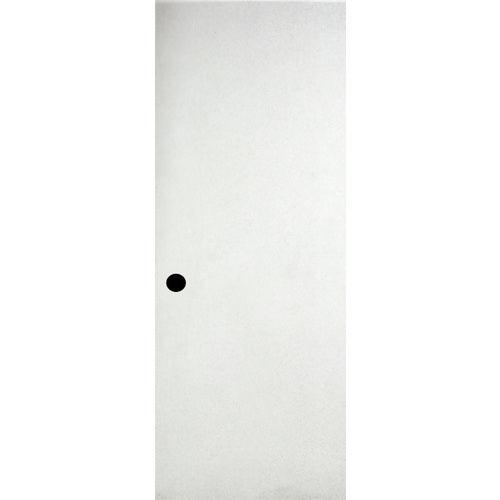 ReliaBilt 30-in x 80-in White Flush Hollow Core Primed Hardboard Slab Door