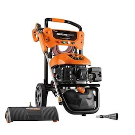 Generac Electric Start Residential Pressure Washer 3100 PSI 2.5-Gallon-GPM Cold Water Gas Pressure Washer with Engine CARB