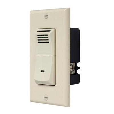 Broan-NuTone Sensaire Exhaust Fan Humidity Sensing Wall Control Switch, Almond