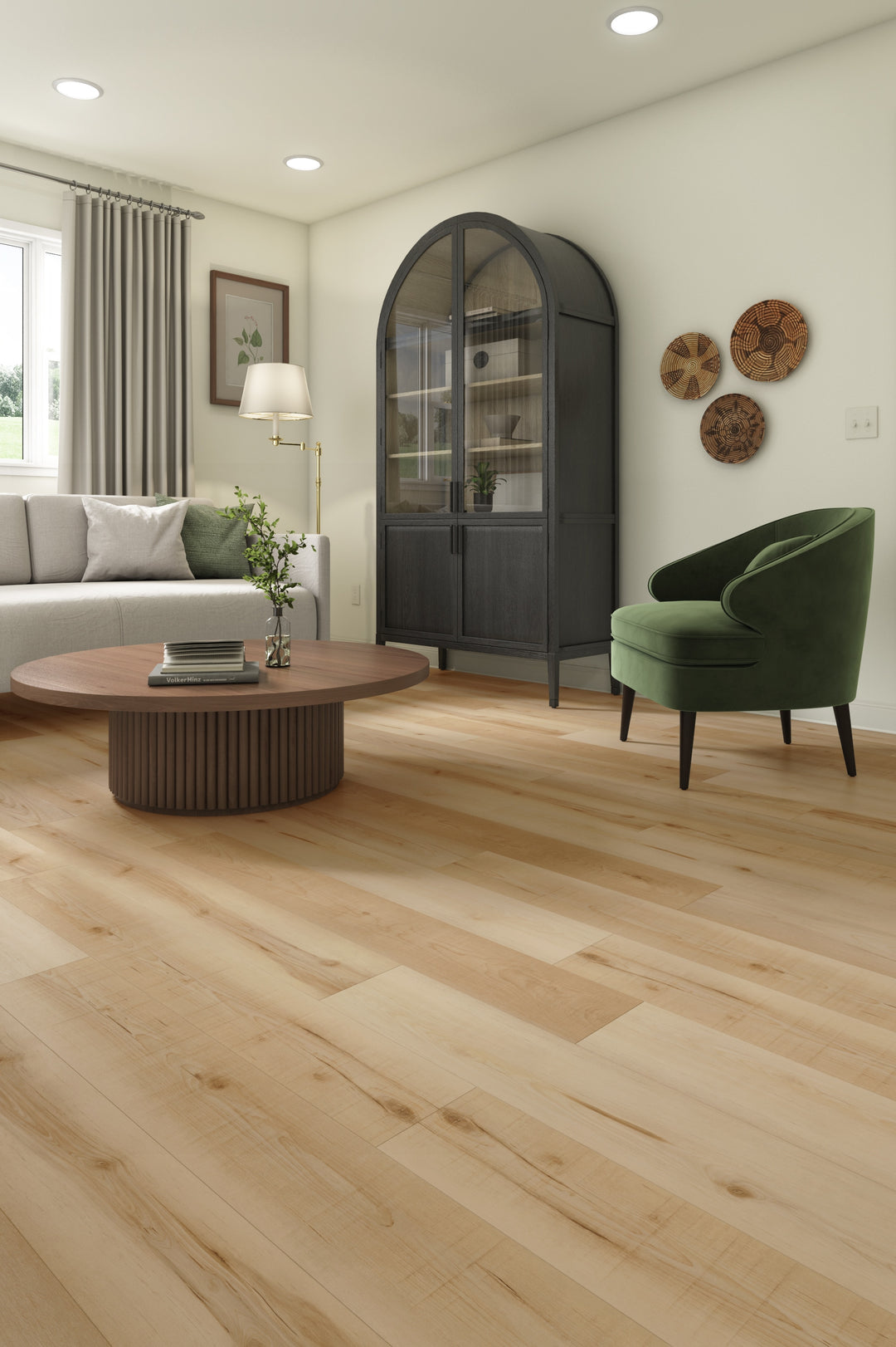 Style Selections Foxmere Oak 12-mil x 7-in W x 48-in L Waterproof