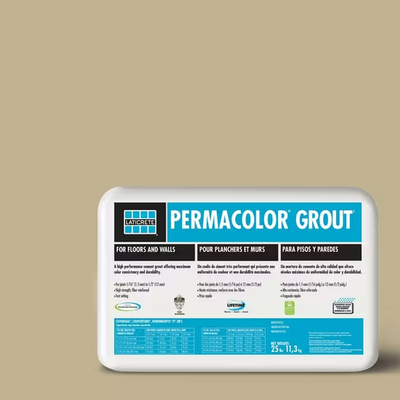 61 Parchment Permacolor Grout (25 lbs)