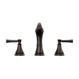 Delta Valdosta Venetian Bronze 2-Handle Widespread WaterSense Bathroom Sink Faucet with Drain