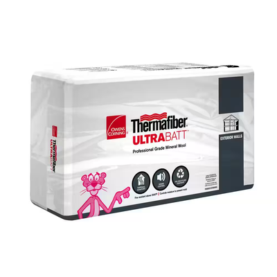 Owens Corning Thermafiber UltraBatt R-24 6" x 24" x 48" (16 Bags)