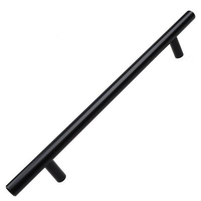 7 in. Matte Black Solid Cabinet Handle Drawer Bar Pulls (10-Pack) - Super Arbor