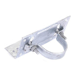 Everbilt Chain Link Fence Adjustable 2-3/8 in. Galvanized Steel Wood-Adaptor Clamp