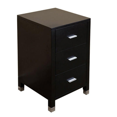 Maury 17-7/10 in. W x 28 in. H x 18-1/10 in. D Chest Drawer Cabinet Unit Only in Black - Super Arbor