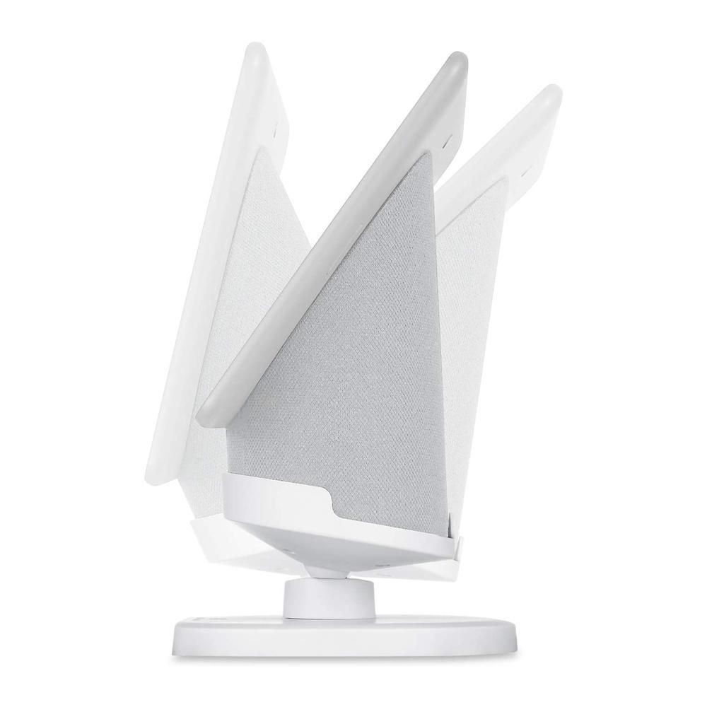 Official Made for Google Wasserstein Adjustable Stand Compatible with Google Nest Hub Max in Chalk - Super Arbor