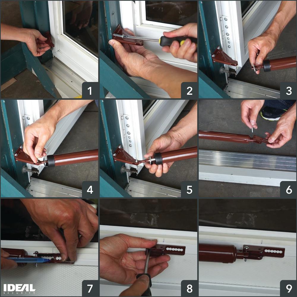 Standard Storm Door Closer in White - Super Arbor