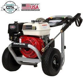 SIMPSON PowerShot 3700 PSI 2.5-Gallon-GPM Cold Water Gas Pressure Washer with Honda Engine CARB