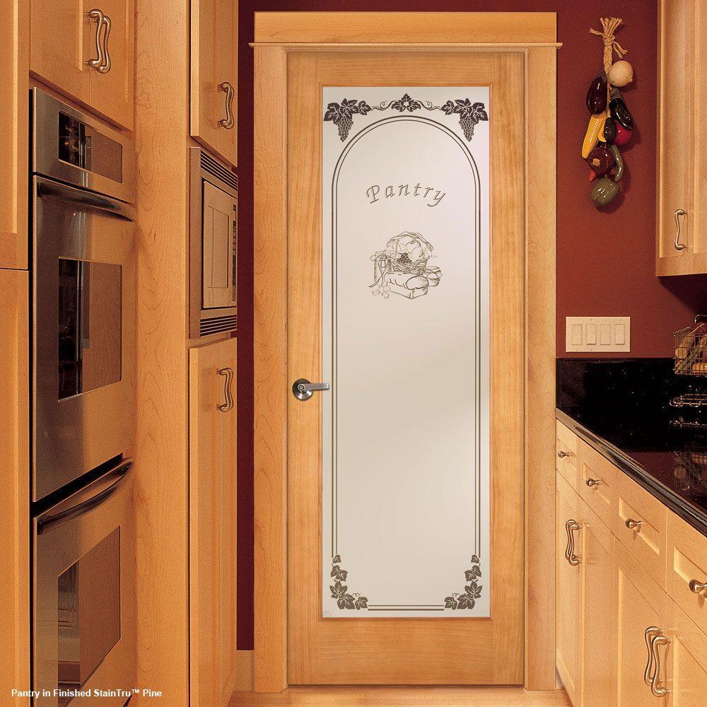 30 in. x 80 in. Pantry Smooth 1 Lite Primed MDF Interior Door Slab - Super Arbor