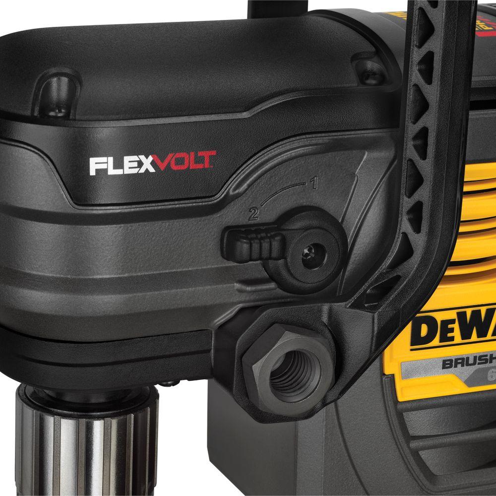 FLEXVOLT 60-Volt MAX Lithium-Ion Cordless Brushless 1/2 in. Stud and Joist Drill w/ (2) Batteries 2Ah, Charger and Bag - Super Arbor