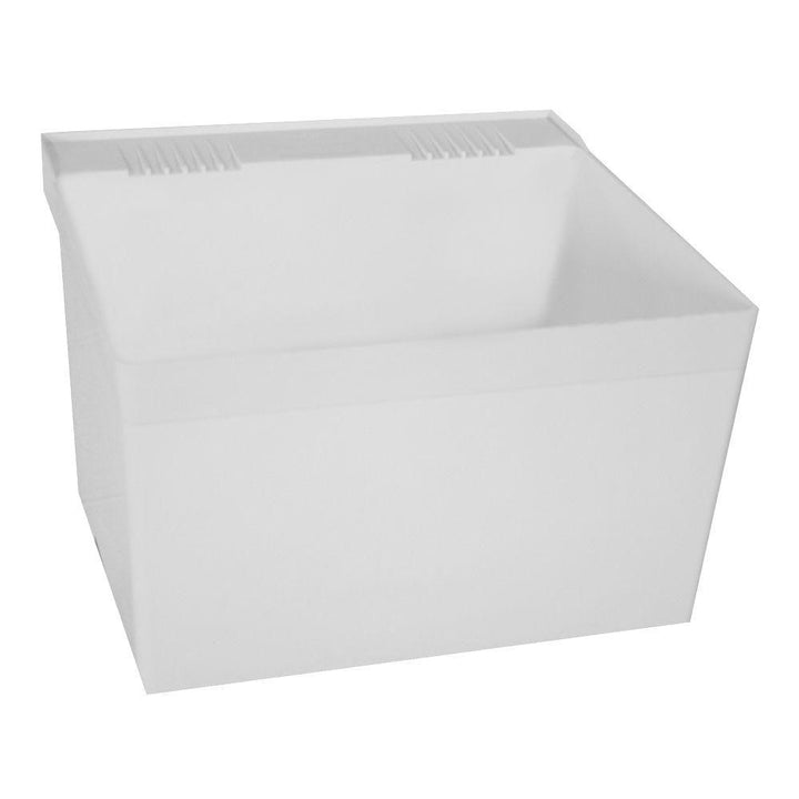 Serv-A-Sink 23 in. x 21-1/2 Molded Stone Wall Mount Laundry Sink - Super Arbor