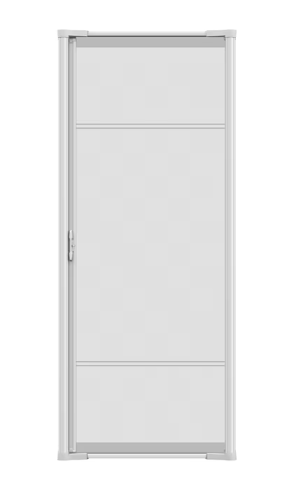 LARSON Brisa 36-in x 80-in White Aluminum Retractable Screen Door