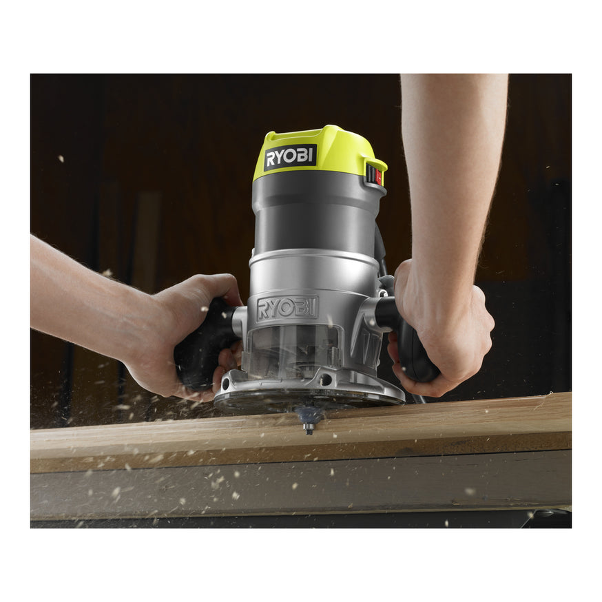 Arbor Cone Router RYOBI 8.5 Amp 1-1/2 Peak HP Fixed Base Router (R1631K) – Super Arbor