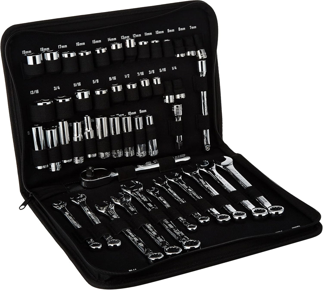 Craftsman 47-Piece Mobile Mechanic's Tool Set – Metric & SAE (Soft