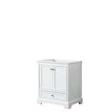 Deborah 79 in. W x 21.625 in. D Vanity Cabinet in White - Super Arbor