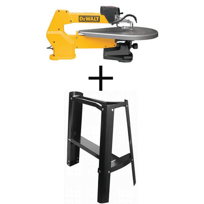 20 in. Variable-Speed Corded Scroll Saw with Bonus Scroll Saw Stand - Super Arbor