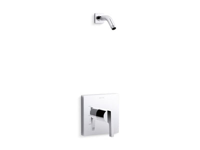 KOHLER Honesty Lever 1-Handle Shower Trim in Polished Chrome (Valve Not Included)