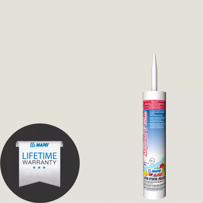 5220 Egg White Mapesil T Plus Silicone Caulk