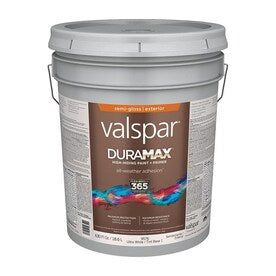 Valspar Duramax Base 1 Semi-Gloss Exterior Tintable Paint (Actual Net Contents: 630-fl oz)