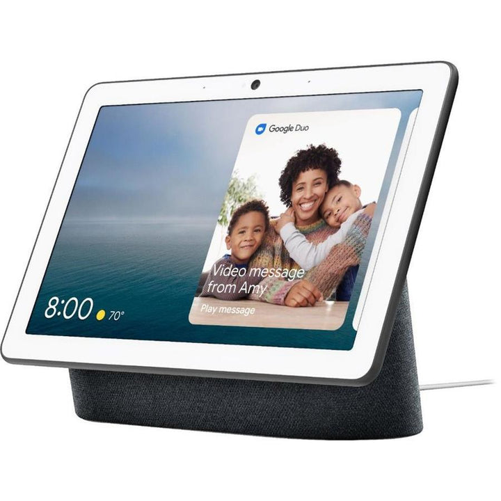 Google Nest Hub Max Smart Display with Google Assistant - Charcoal