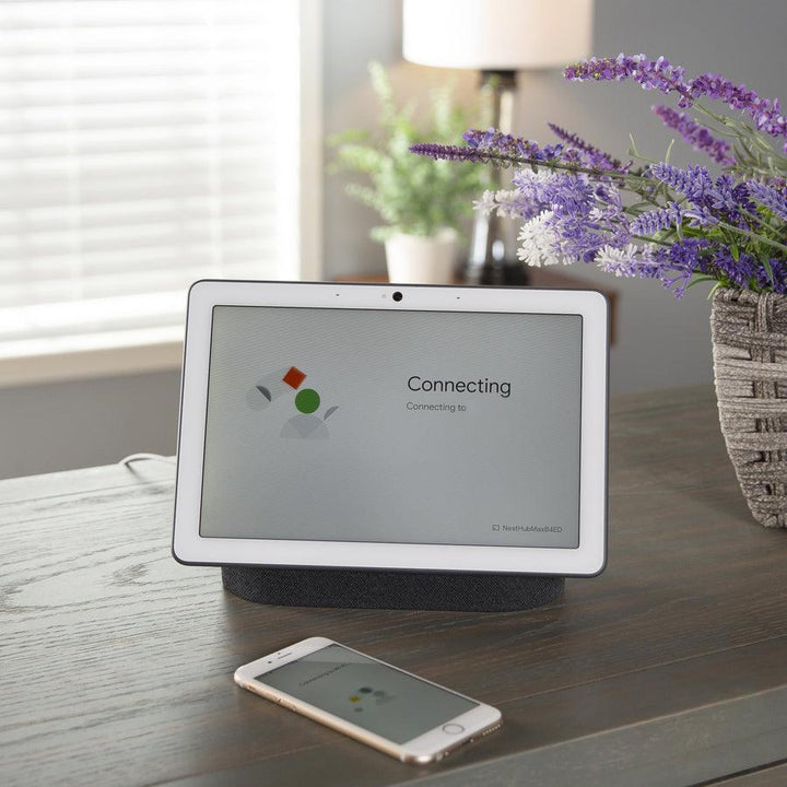 Google Nest Hub Max Smart Display with Google Assistant - Charcoal