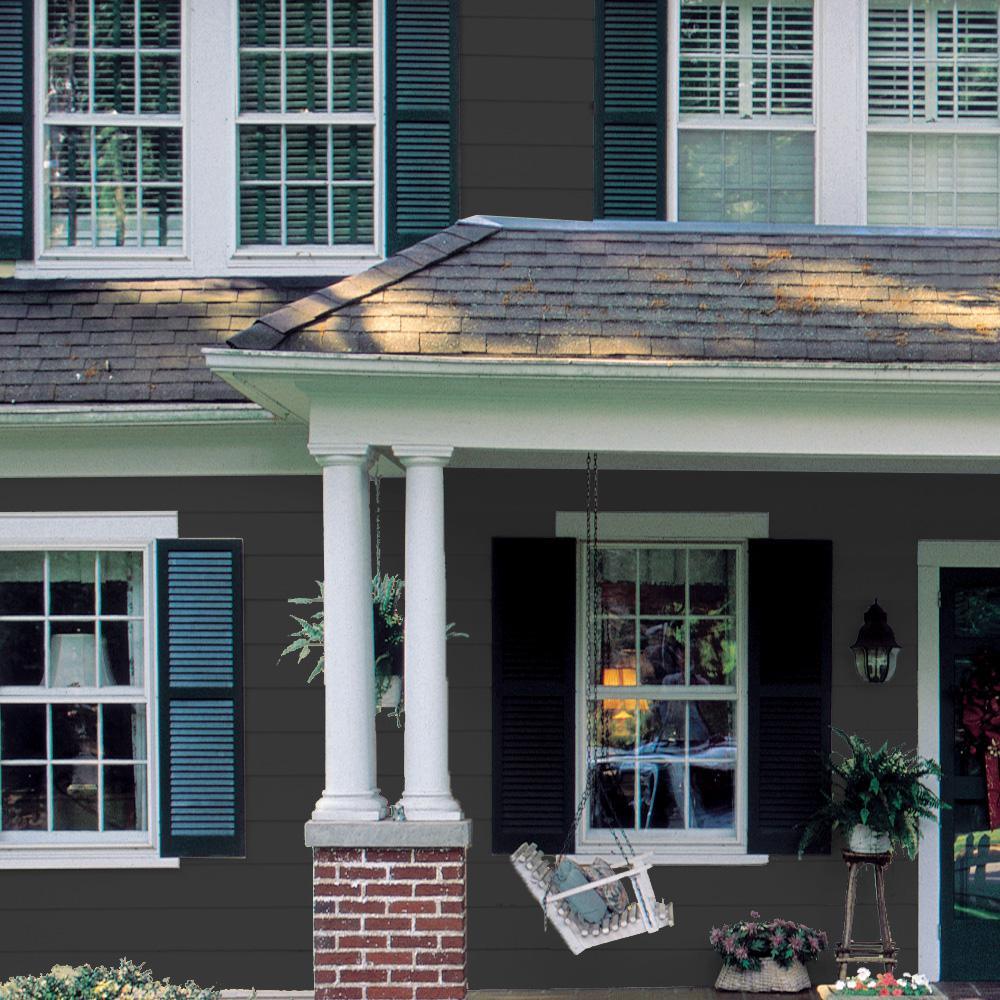 BEHR 1 Gal. #ECC-10-2 Jet Black Solid Color House and Fence Exterior Wood Stain - Super Arbor